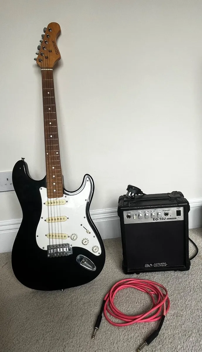 Electric Guitar & Amp - Perfect for Beginners - Image 1