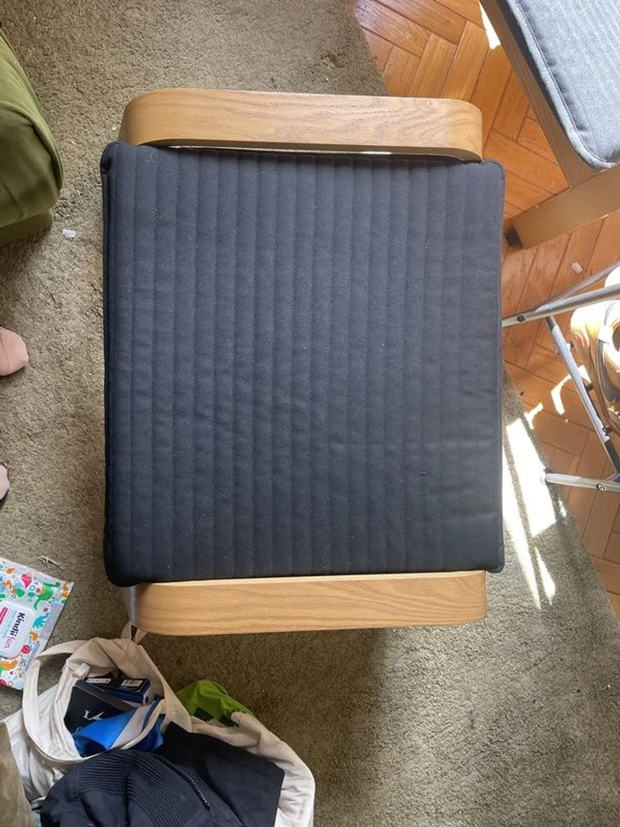 IKEA Poang Arm Chair and footstool - Image 2
