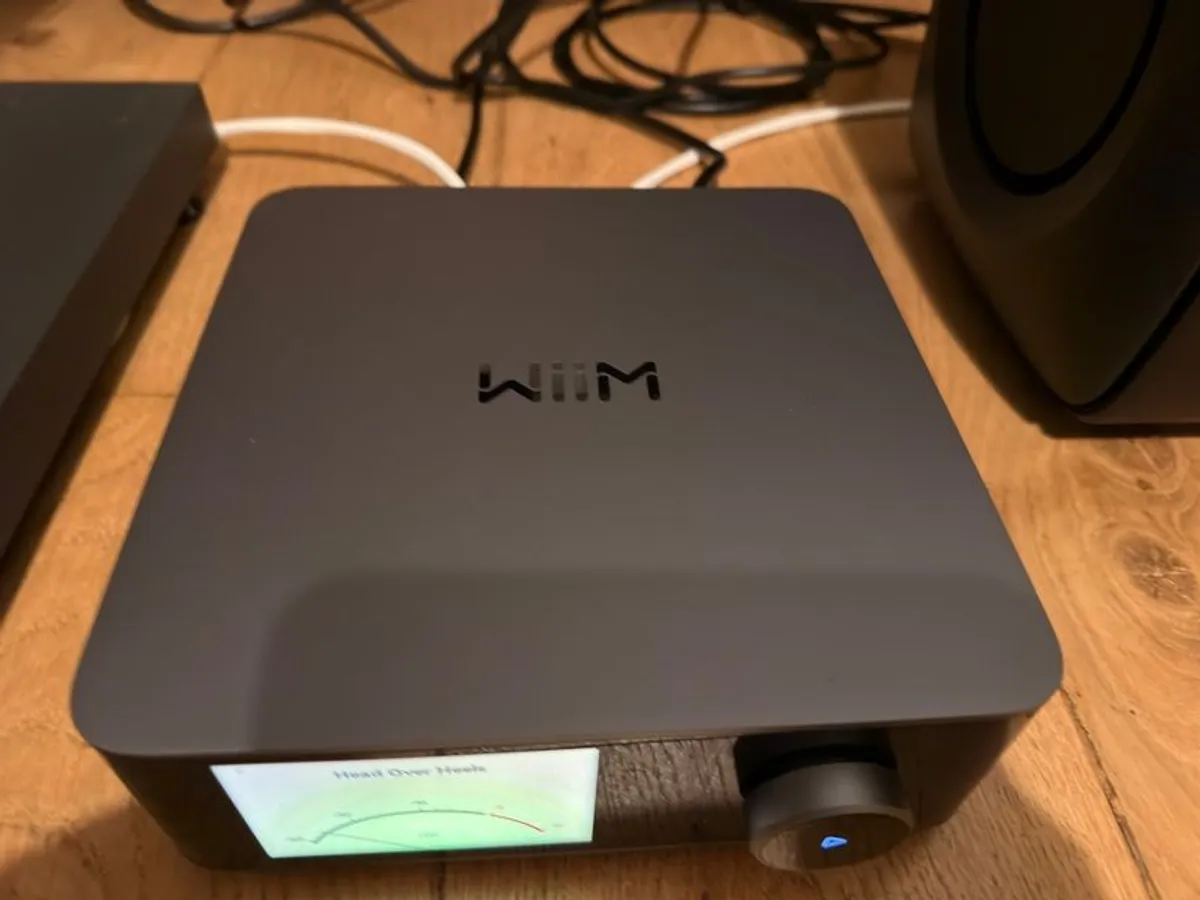 KEF R3 Meta Speakers, KC62 Subwoofer, WiiM Amp Ultra & S3 Stands - Image 4