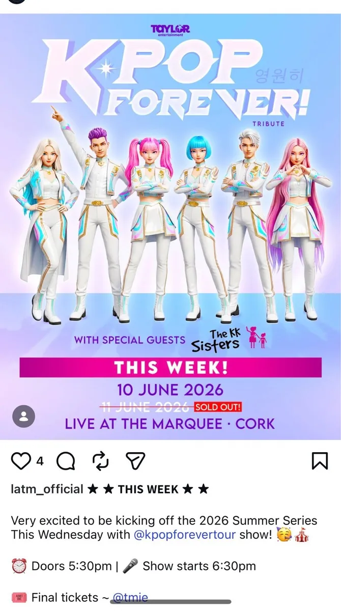 Kpop forever live at the marquee