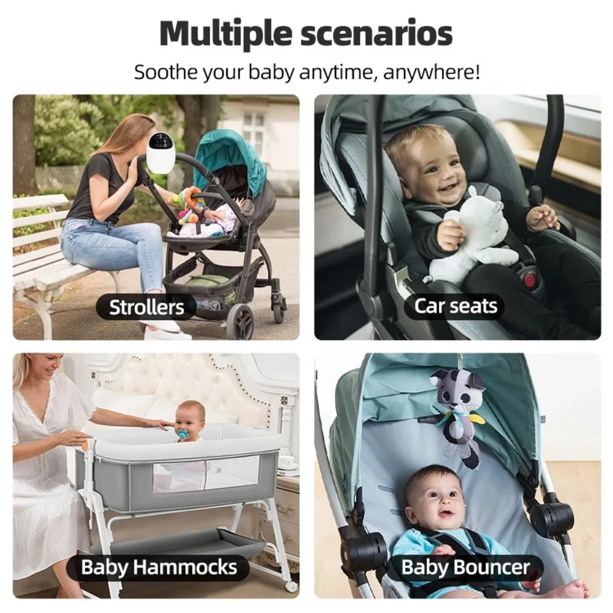 Portable Baby Stroller Rocker - Image 3