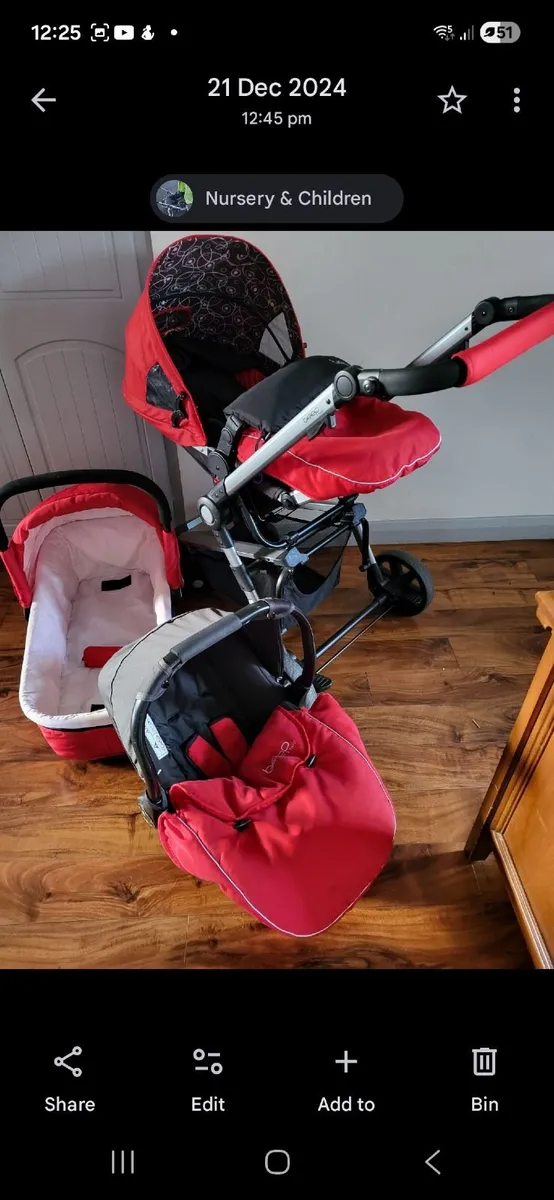 Baby Elegance Travel System - Image 1