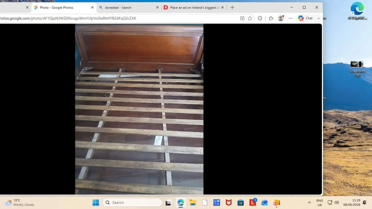 super king size bed - Image 2
