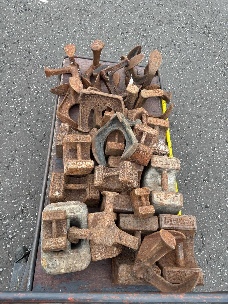 Butane pots pans and weights - Image 4
