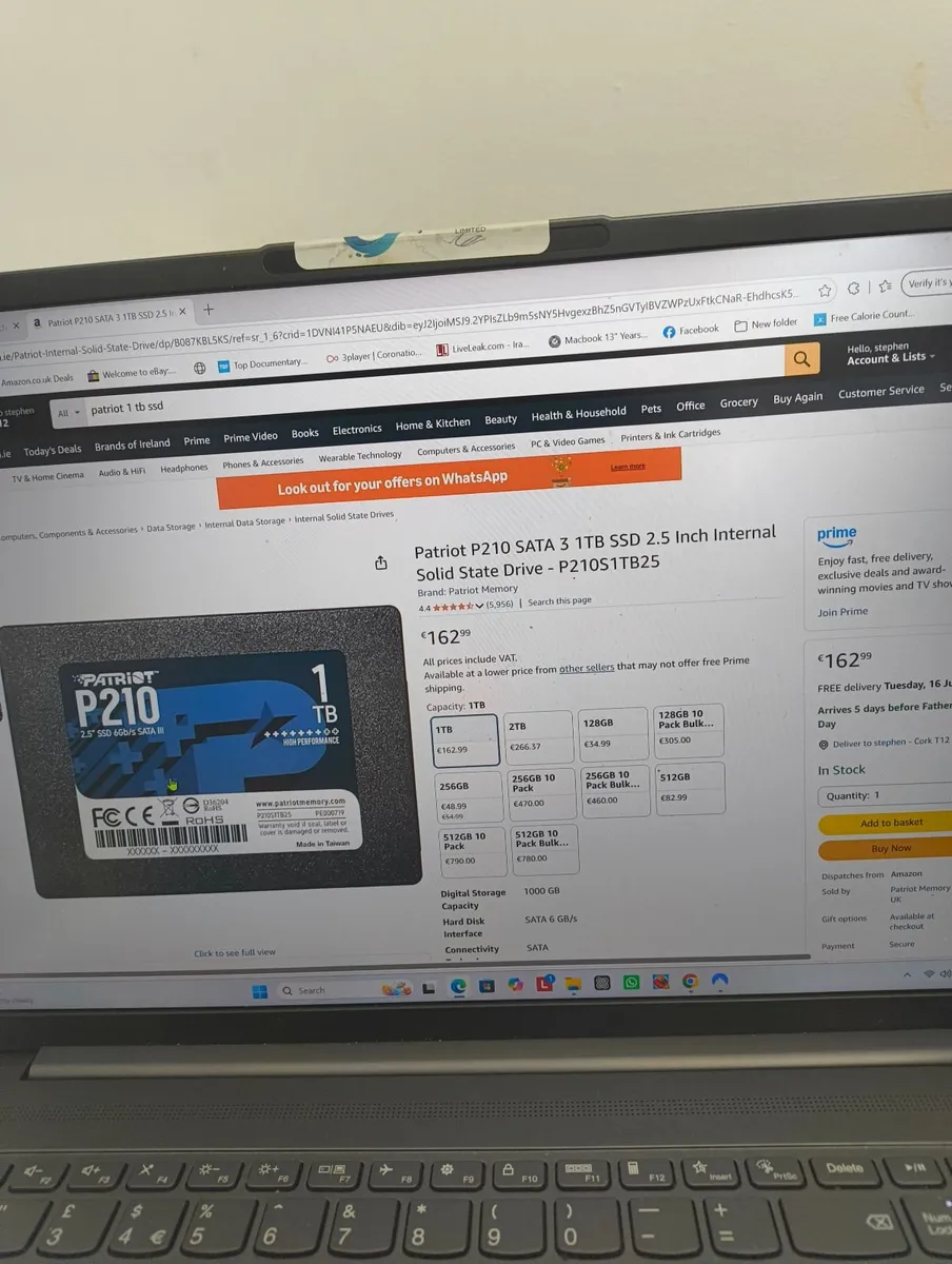 patriot 1TB SSD - Image 2