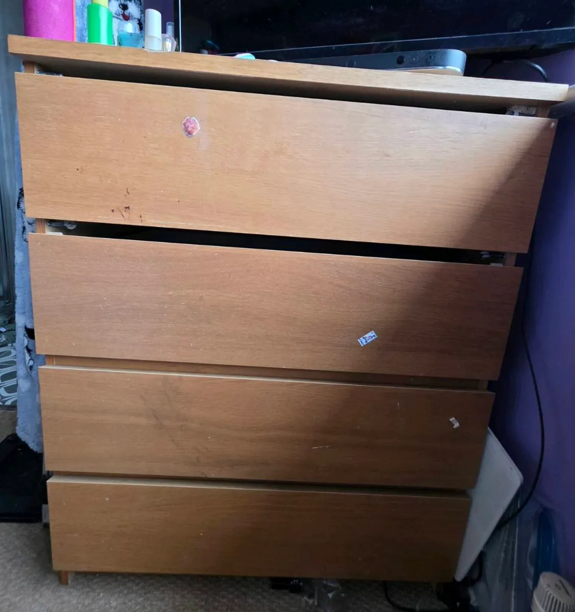IKEA Malm 4 chest of drawers - Image 1