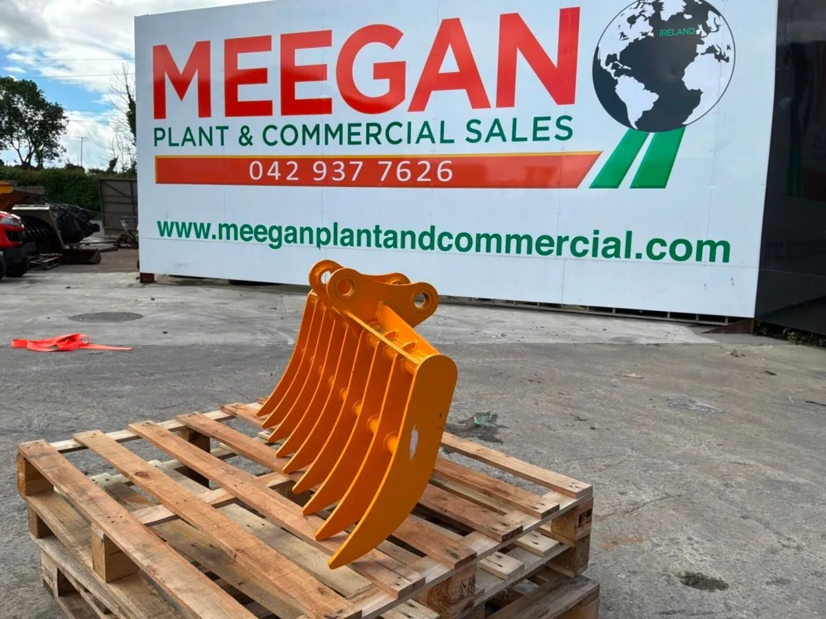 UNUSED 38" LAWN / STONE RAKE....40mm.......1389m - Image 2