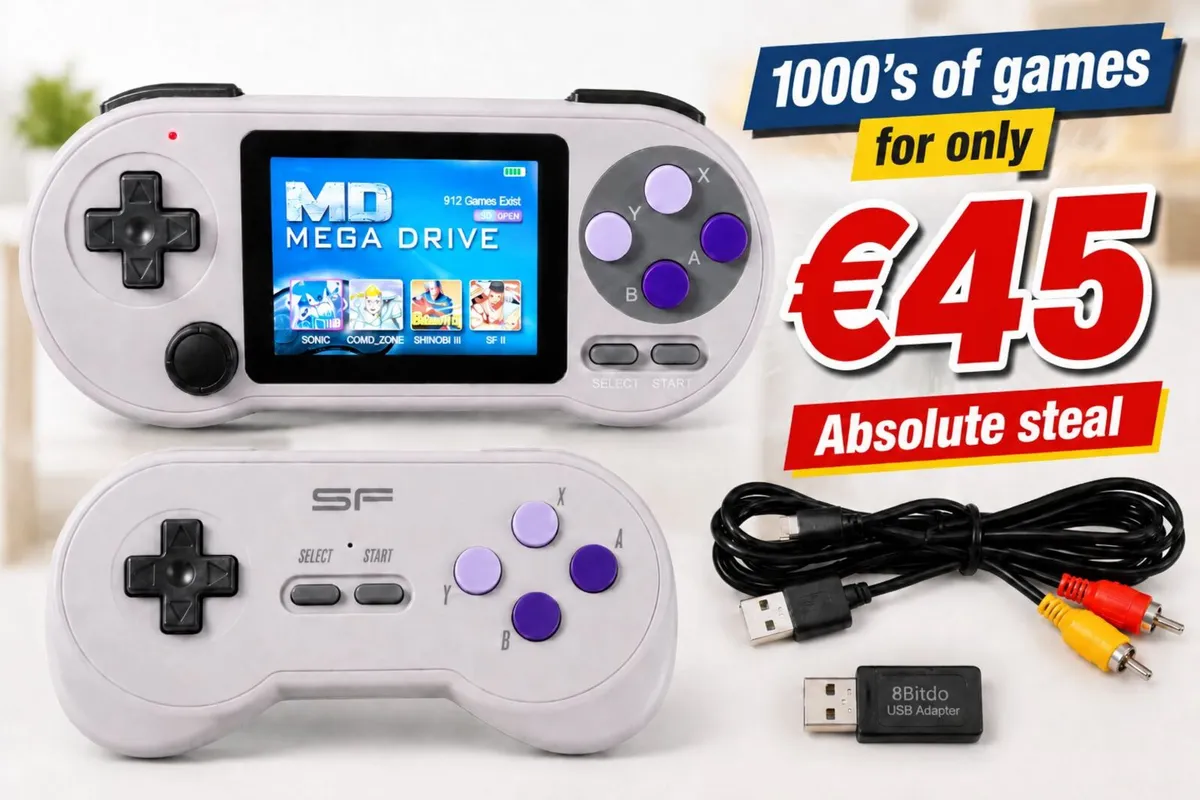 Nintendo Sega Retro Handheld Console SALE - Image 1