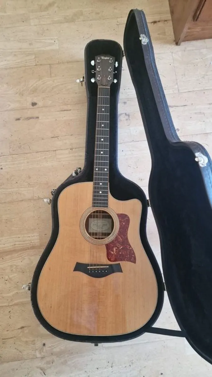 2002 Taylor 410ce Acoustic/ Electric guitar - Image 1