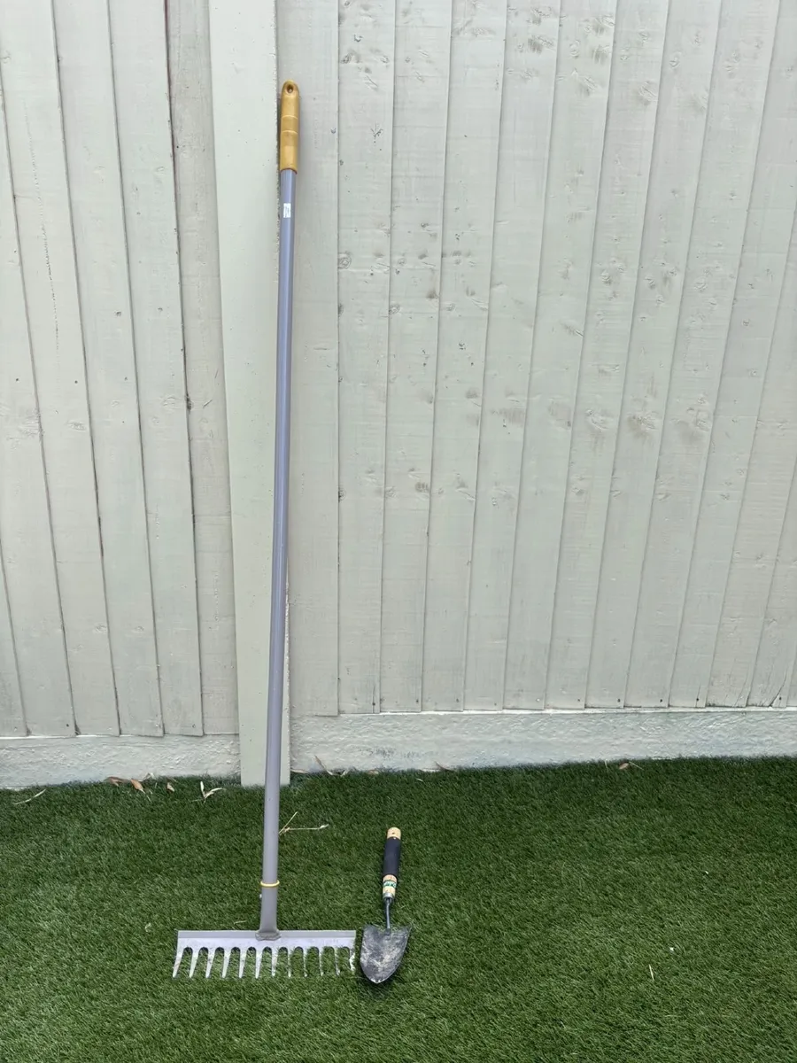 Garden Tools (Rake & Trowel) for sale - Image 2