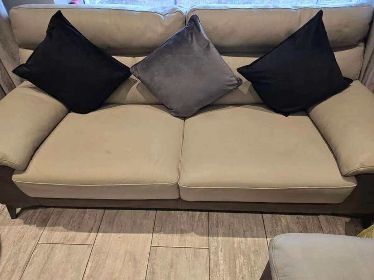 Leather Sofa 3 + 2 Seater - Image 2