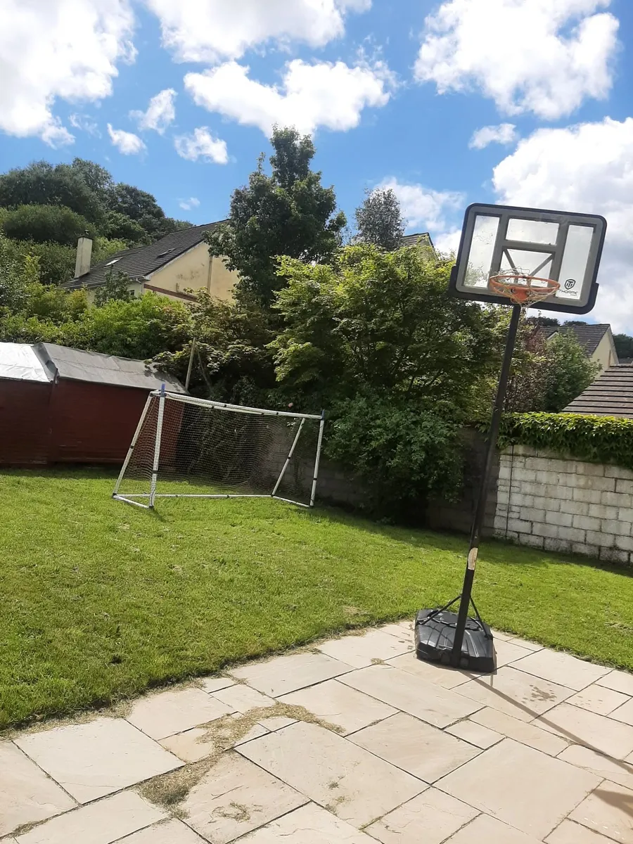 Basketball Stand and Goalposts