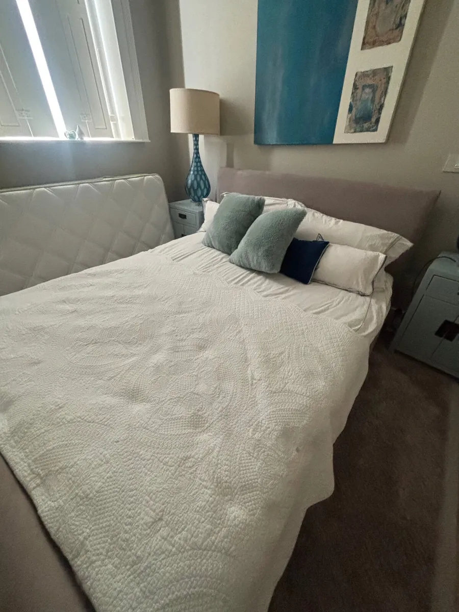 Double bed from Heals of London - Image 1