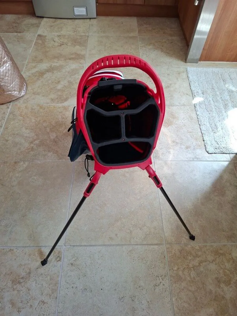 Callaway Fairway C HD STAND BAG  Red/White/Blue - Image 3