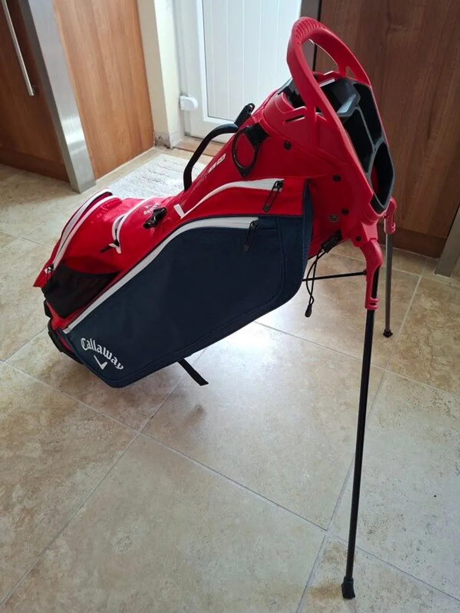 Callaway Fairway C HD STAND BAG  Red/White/Blue - Image 1