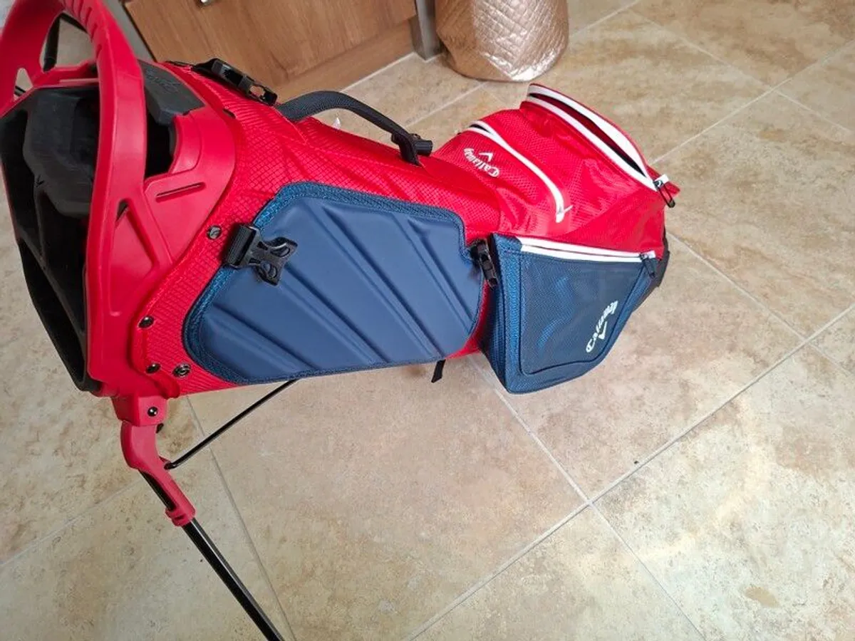 Callaway Fairway C HD STAND BAG  Red/White/Blue - Image 2
