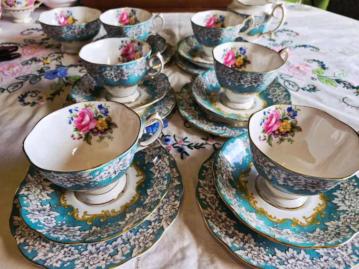 Rare Royal Albert Enchantment tea service - Image 1