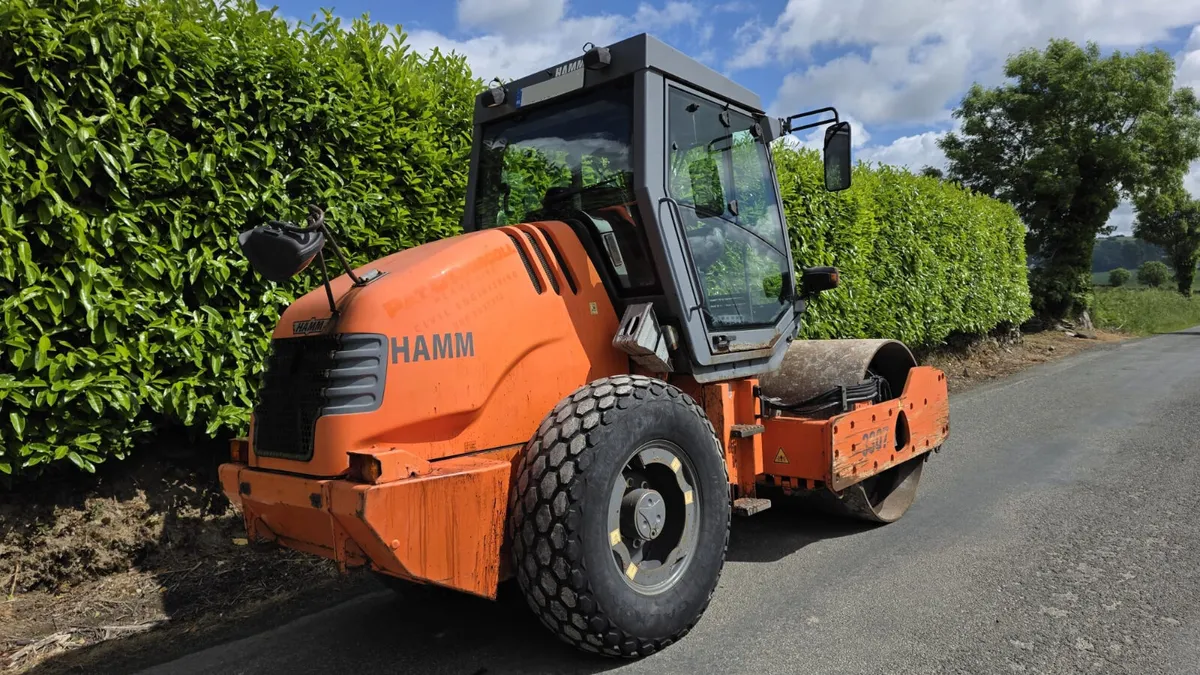 Hamm 3307 Single Drum Roller (7 Tonne) - Image 4