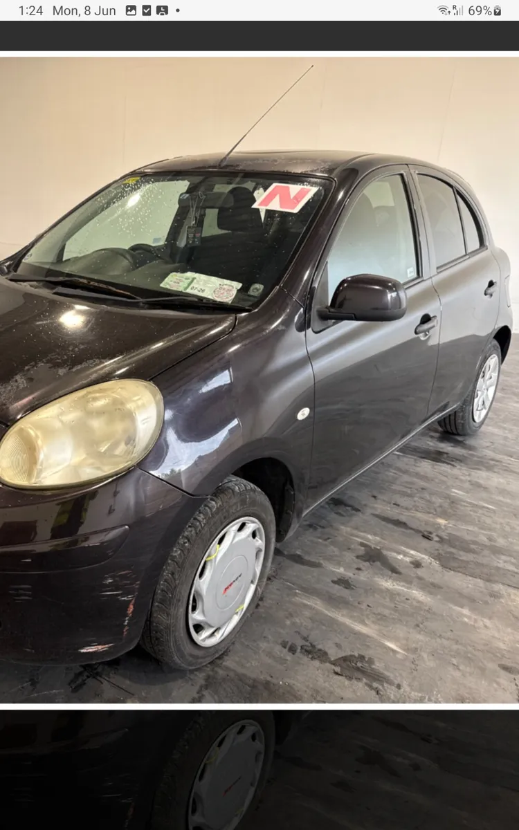 Nissan March attempted theft 2012 - Image 2