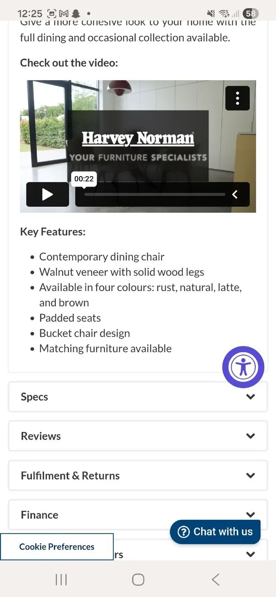 4 brand new Dining chairs - Image 3