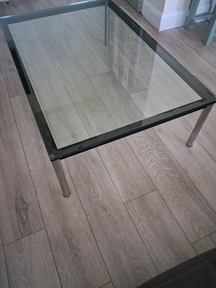 Glass coffee table - Image 2