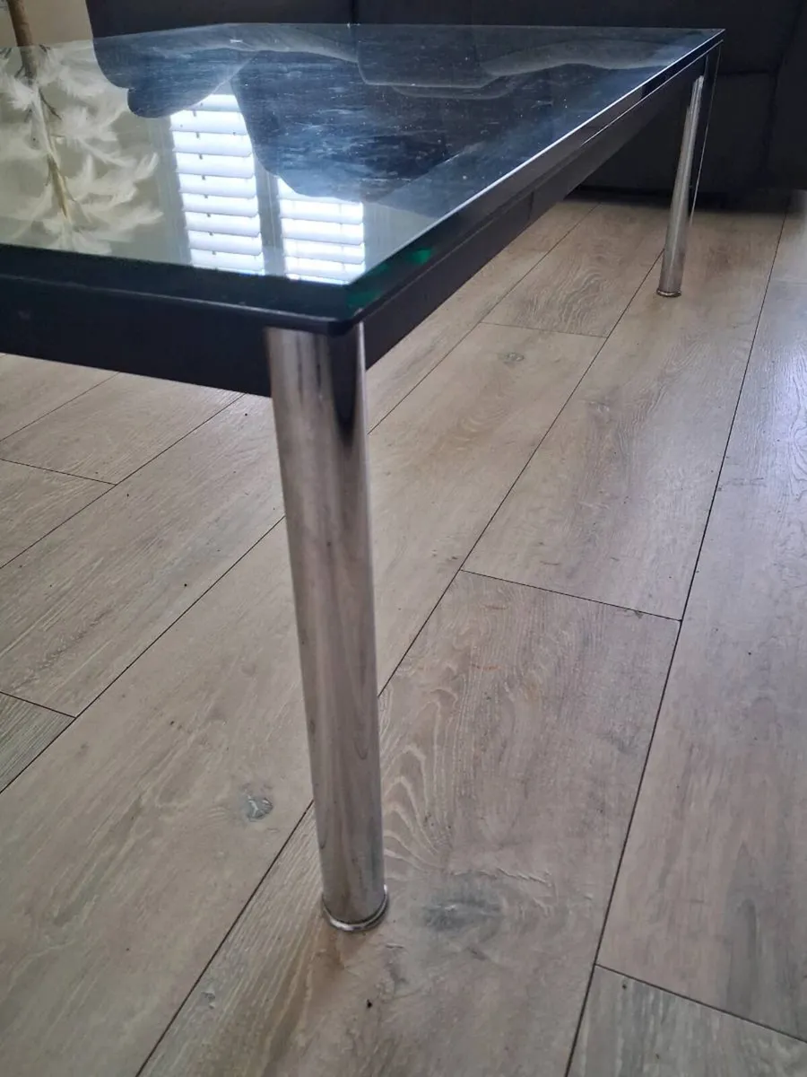 Glass coffee table - Image 3