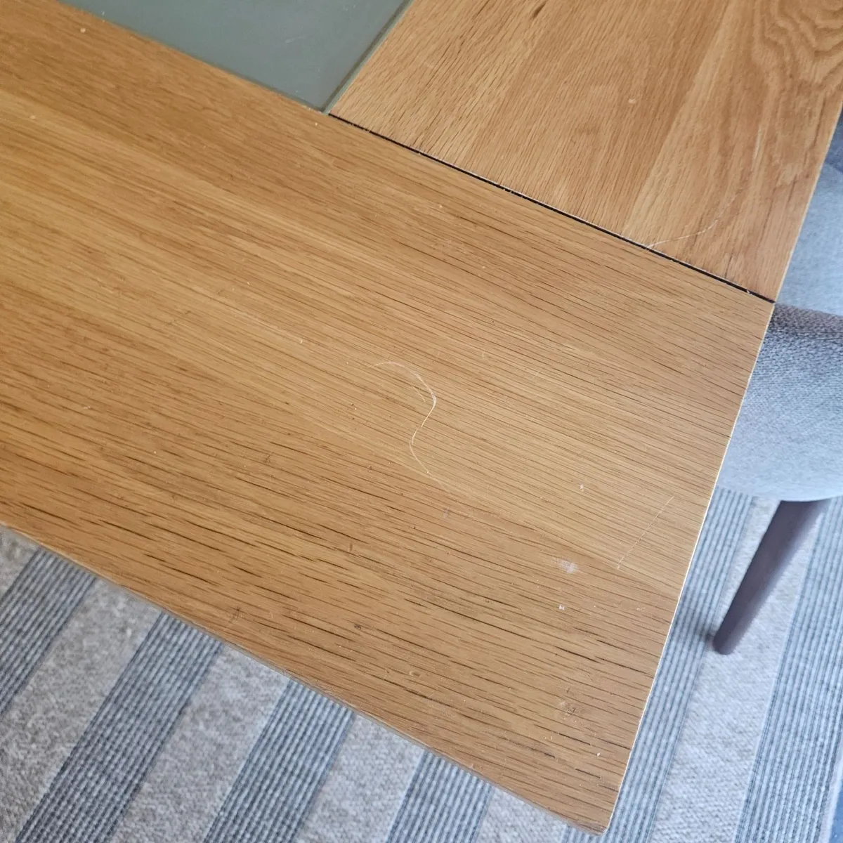 Oak Dining table 1.8m - Image 2