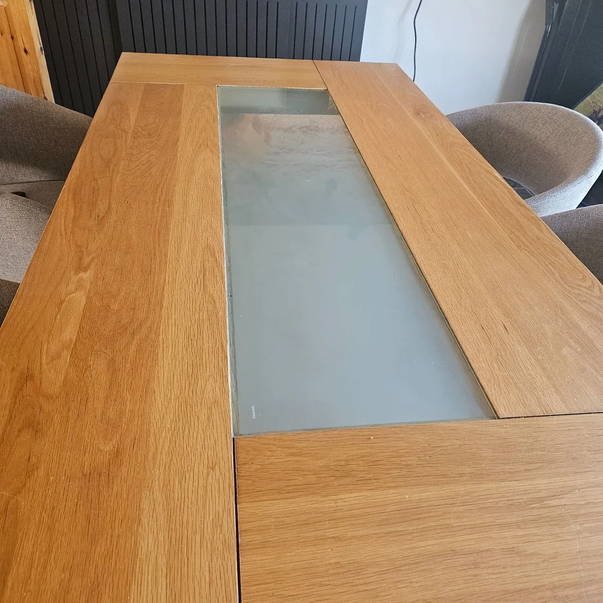 Oak Dining table 1.8m - Image 3