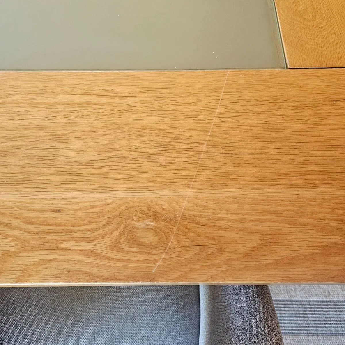 Oak Dining table 1.8m - Image 4
