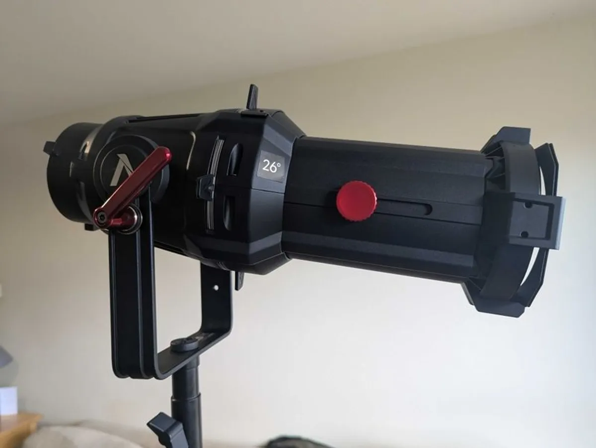 Aputure Spotlight Mount 26 degrees Brand New Unused in Hard Case - Image 1