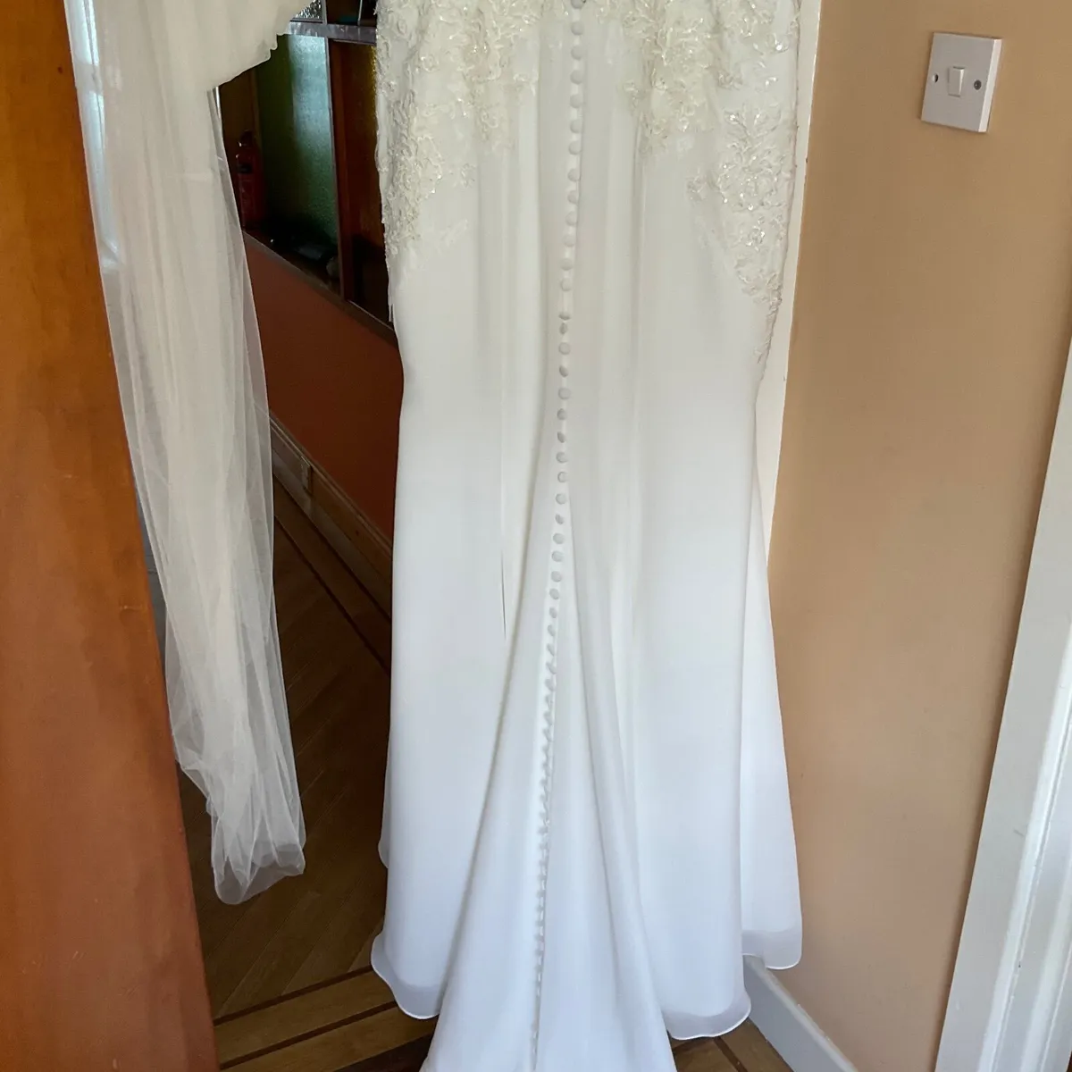 Wedding Dress & Veil - Image 2