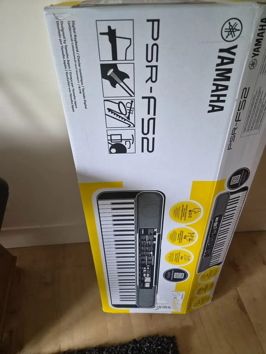 Yamaha PSR-F52 61-Key Digital Keyboard – With Box - Image 2