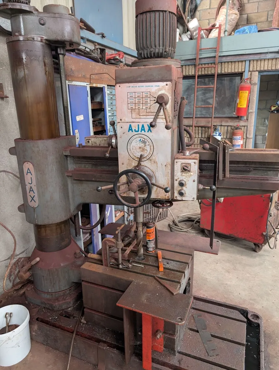 AJAX radial arm multi-functional drilling machine - Image 1