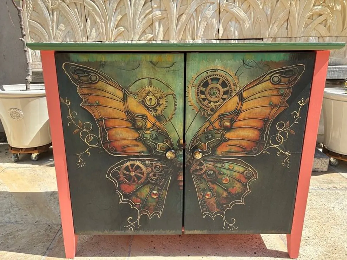 Hardwood Cabinet - Image 1