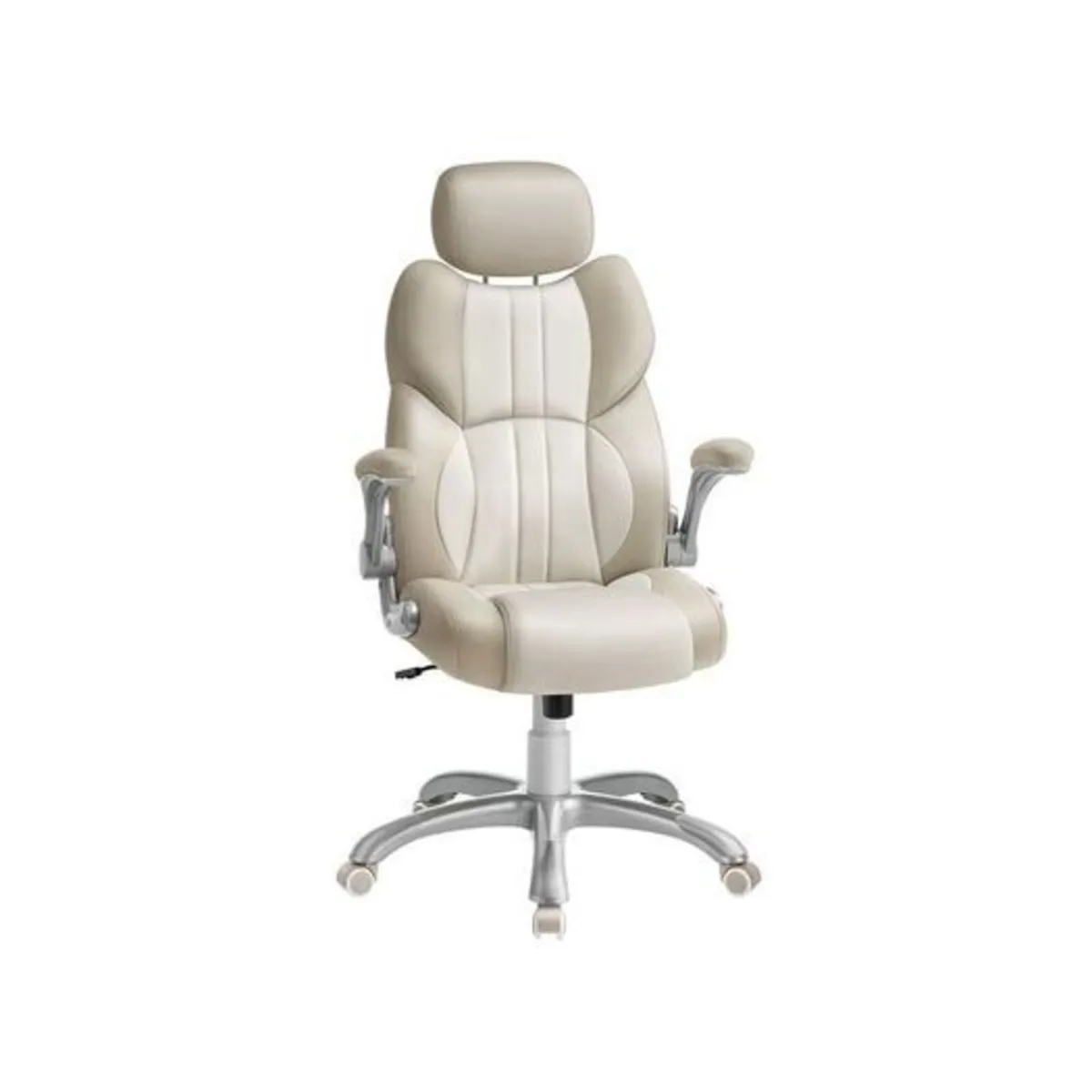 Executive Office Chair with Adjustable Headrest Er - Image 3