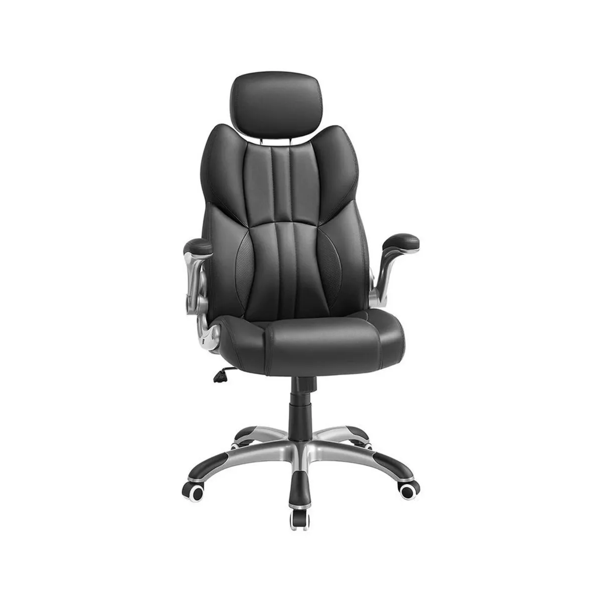 Executive Office Chair with Adjustable Headrest Er - Image 4