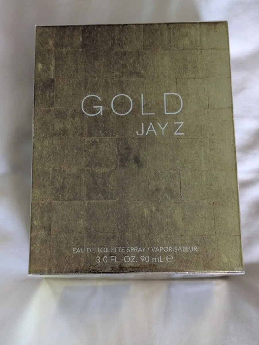 RARE DISCONTINUED Jay Z Gold EDT 90ml  3.0 fl oz  Brand New and Fully Sealed - Image 1