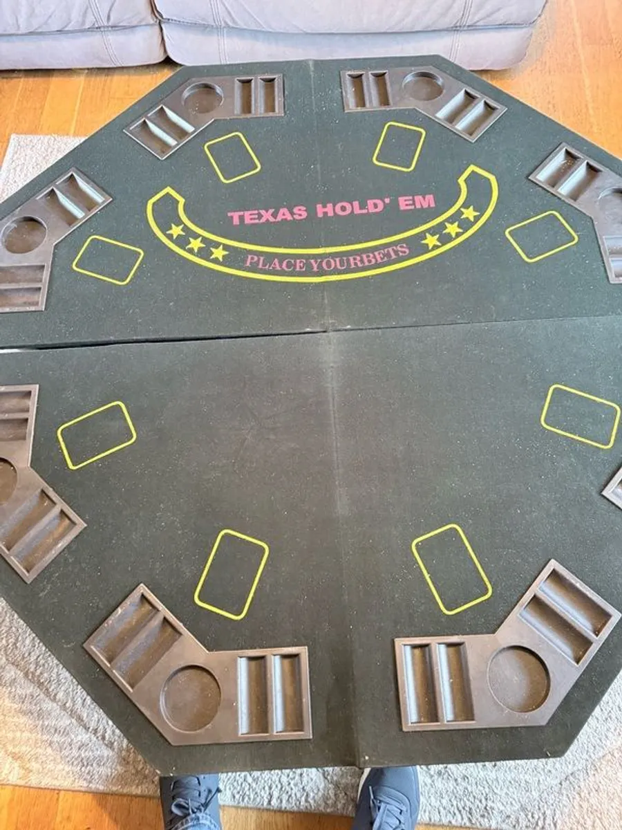 Poker foldable table top - Image 1