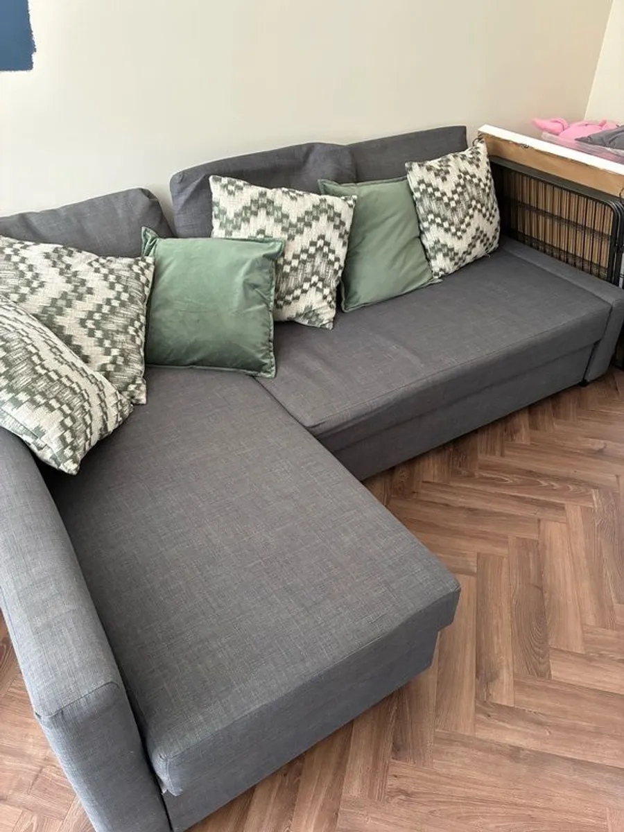 Sofa Bed with storage - Image 3