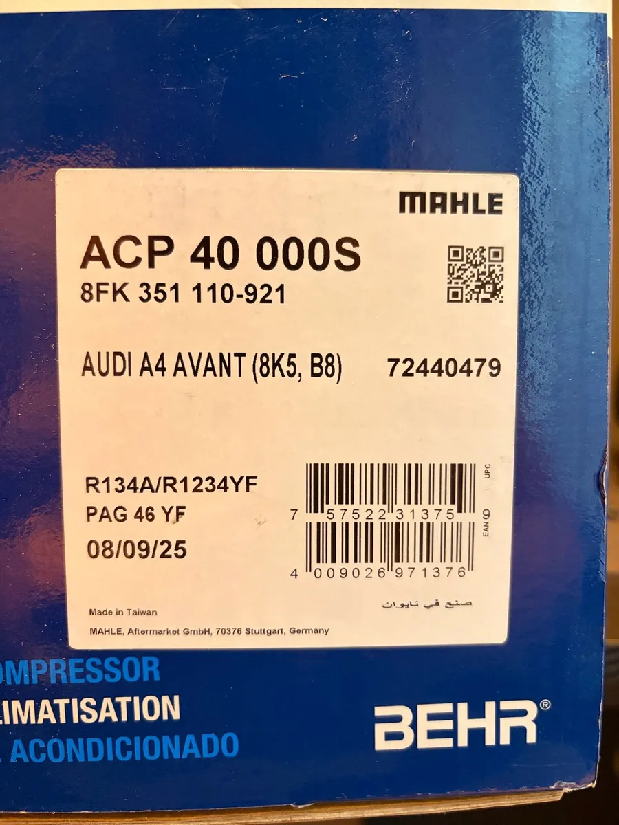 MAHLE 40 000S Air Conditioning Compressor - Image 3