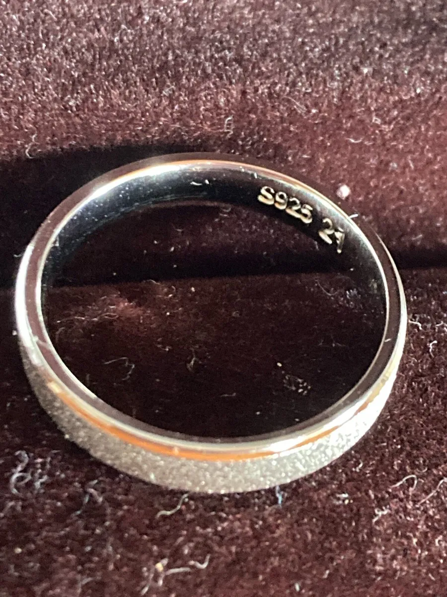 Sterling Silver ring size Y - Image 4