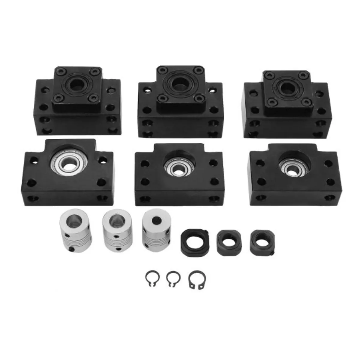 SBR20 Linear Slide Guide Rail Set + 3 Ballscrew - Image 3