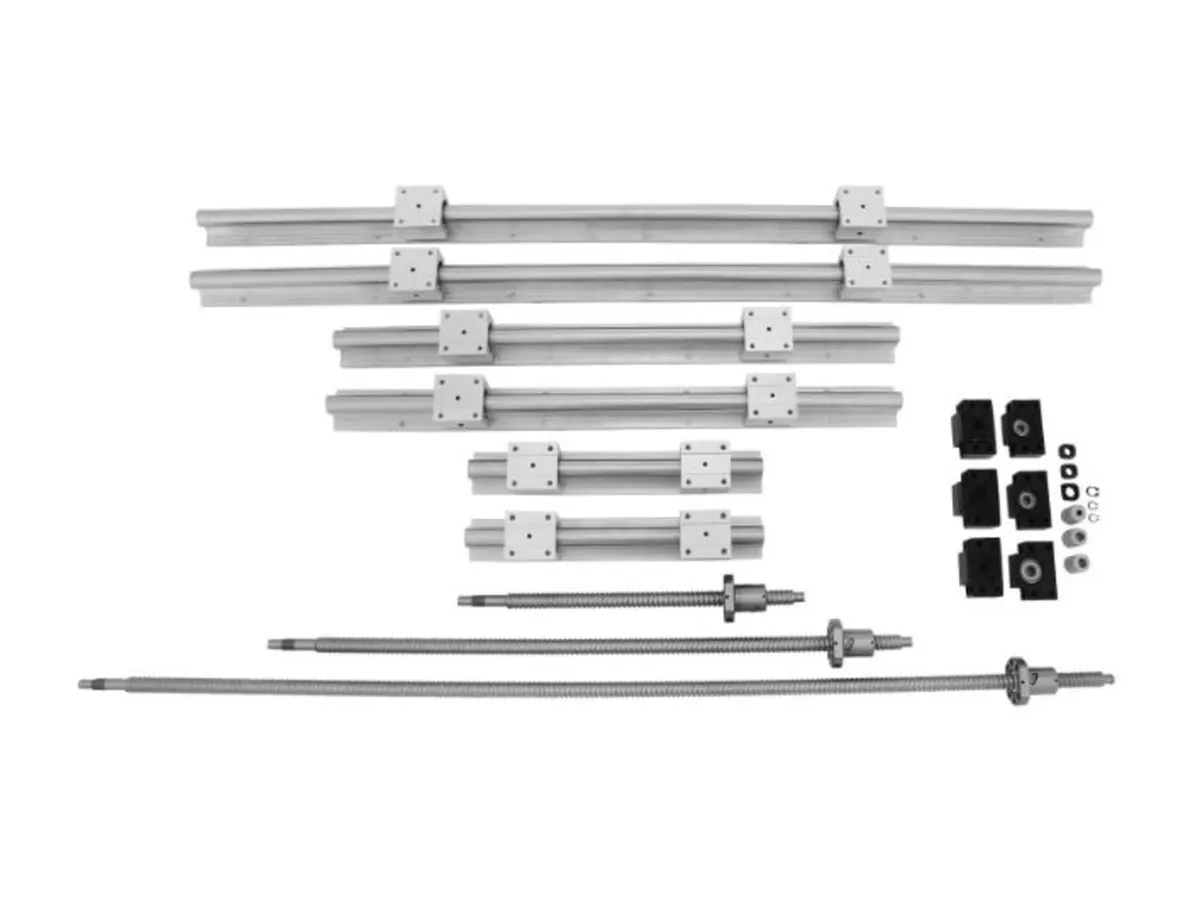 SBR20 Linear Slide Guide Rail Set + 3 Ballscrew - Image 2