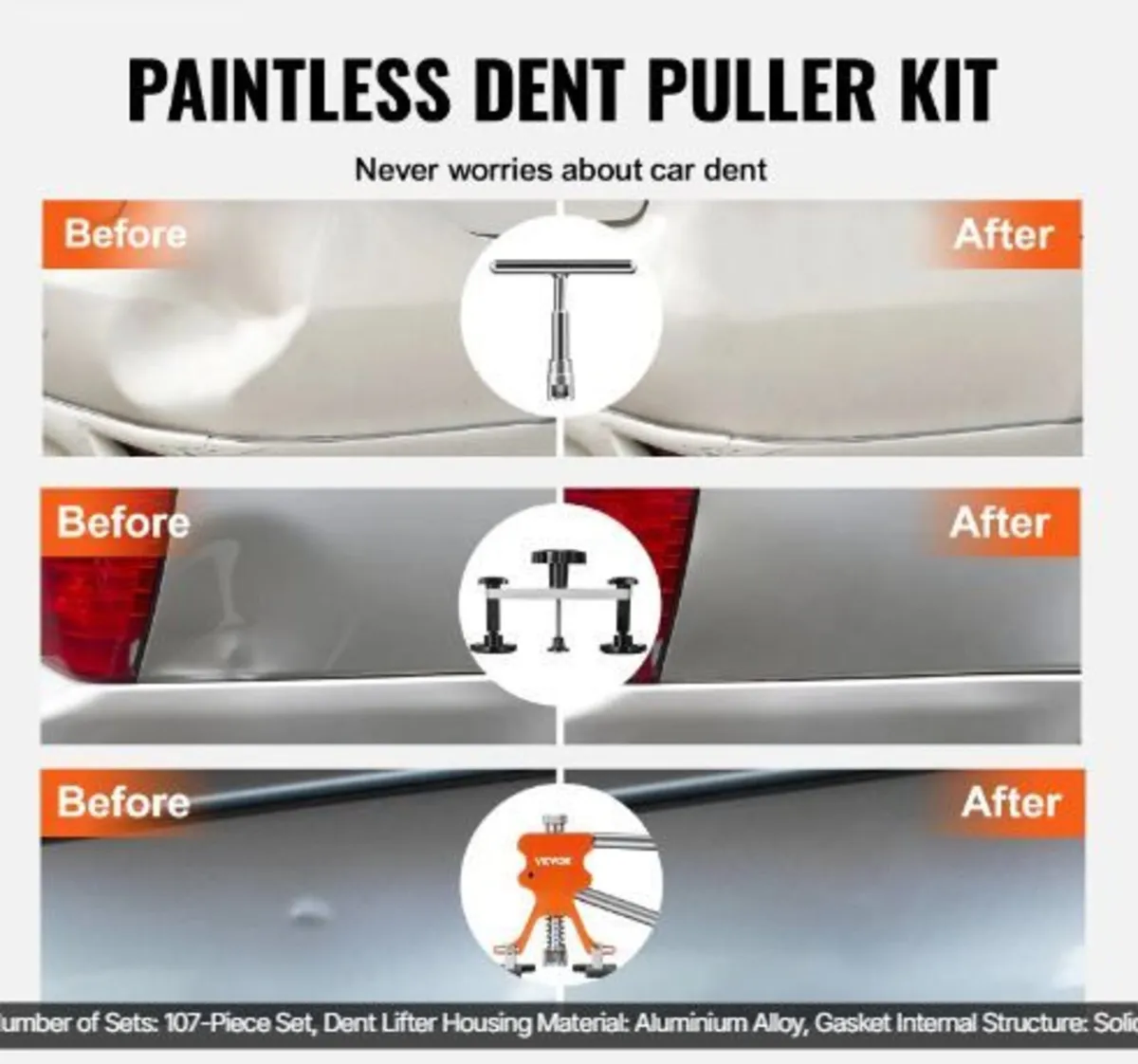 Car Body Dent Puller Bridge Lifter Tool - Image 2