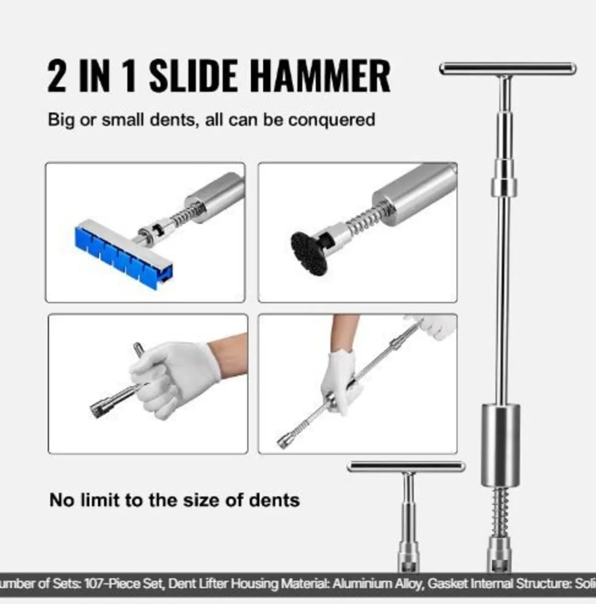 Car Body Dent Puller Bridge Lifter Tool - Image 3