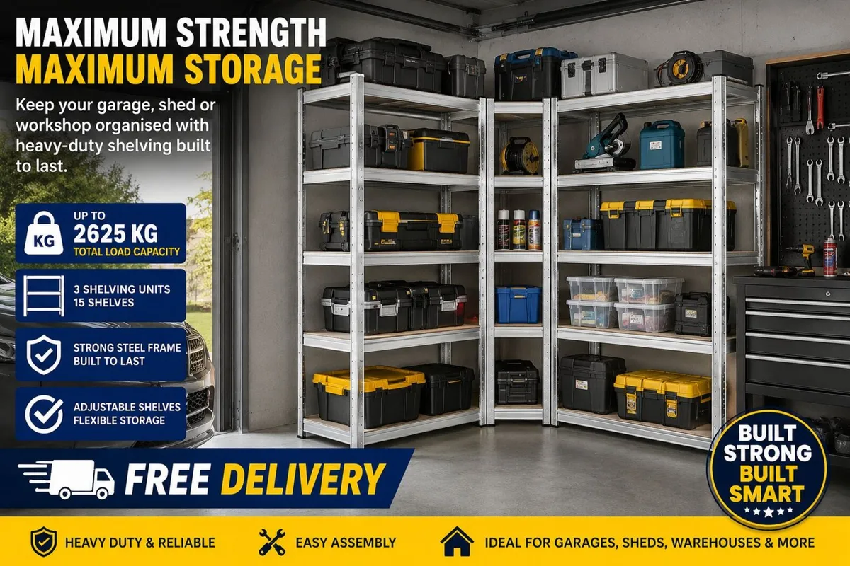 Heavy Duty Corner Storage - Image 4