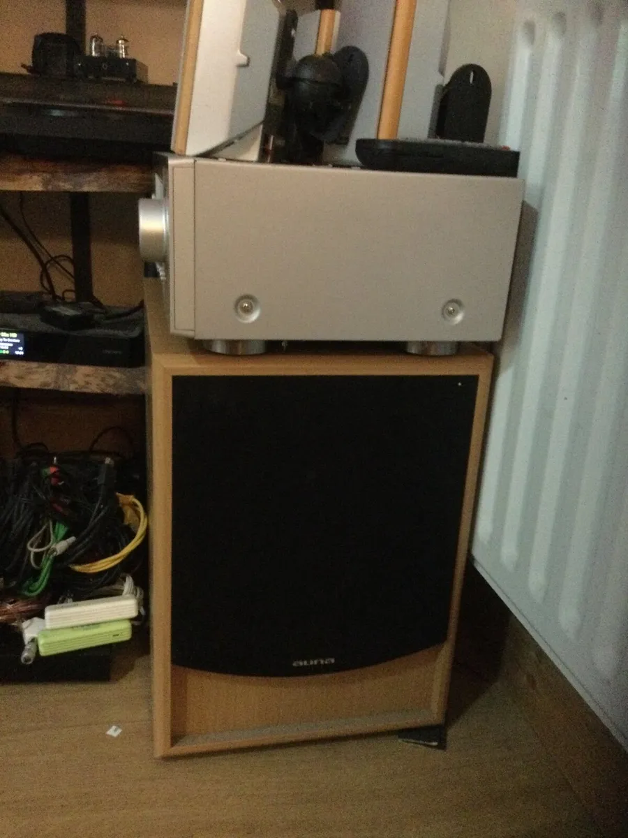 Yamaha RX-V359 amp, 5 speakers plus active sub - Image 2
