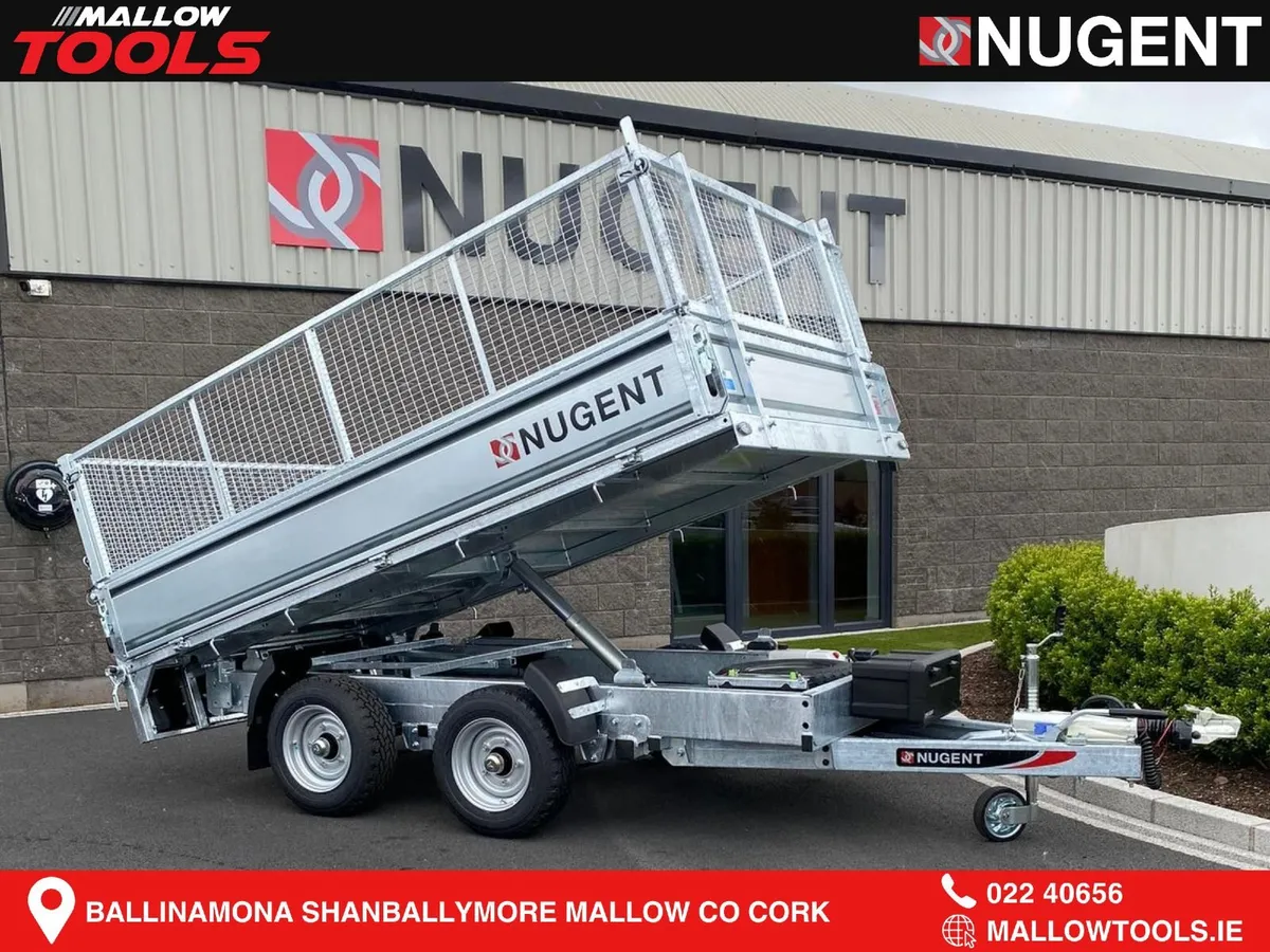 Nugent Tipper  10' x 6'  c/w Dropsides (3500kg)
