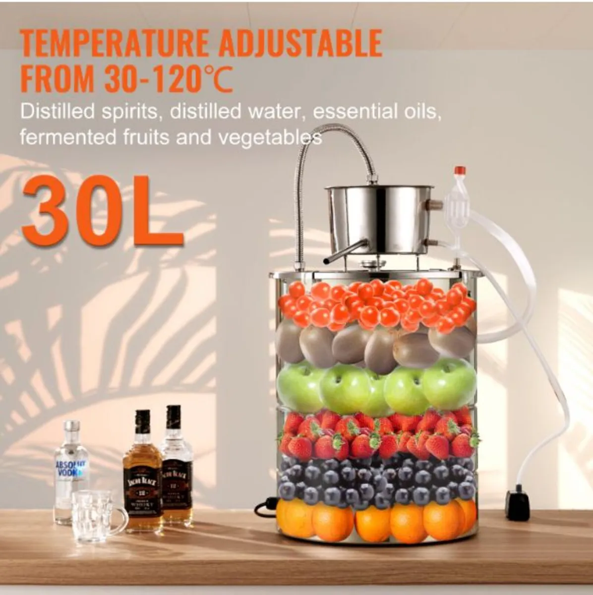 Alcohol Still Water Alcohol Distiller 30L - Image 3
