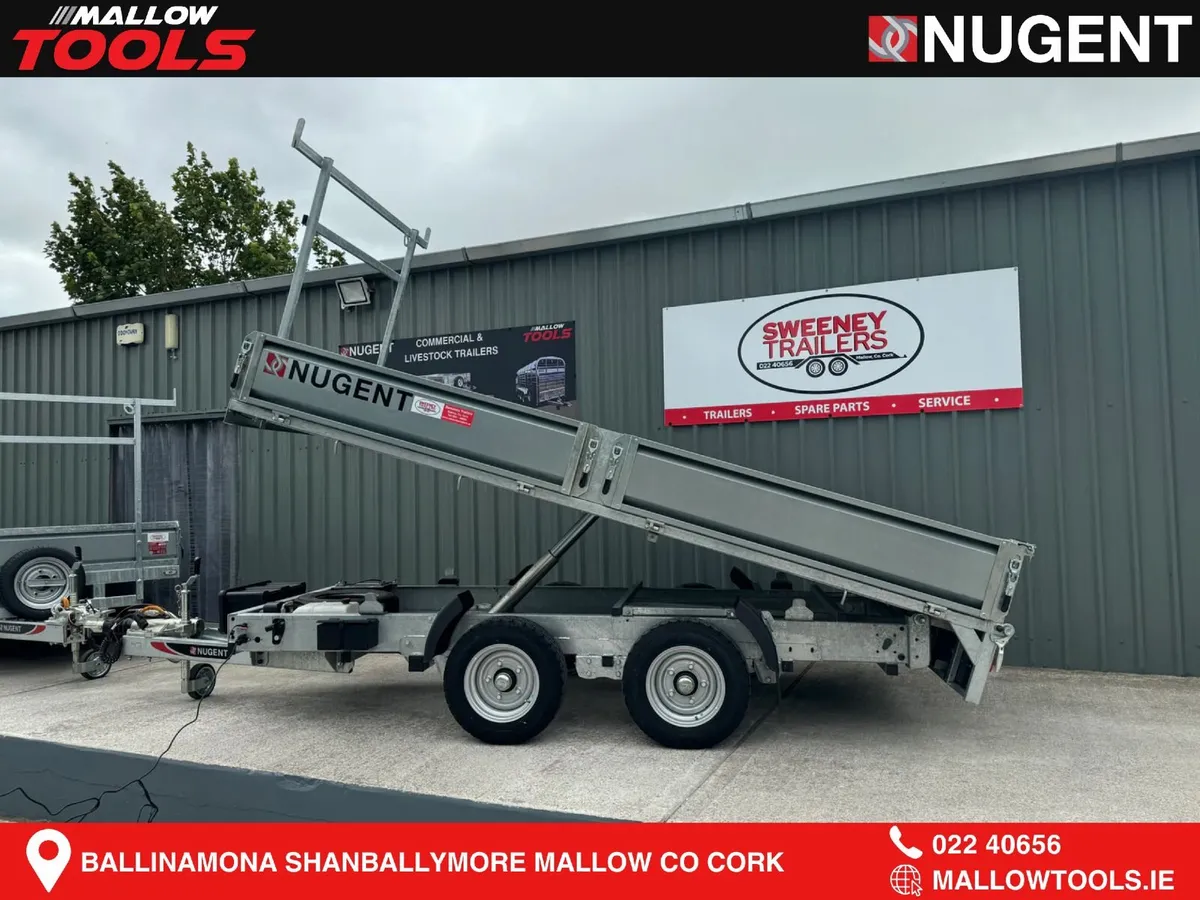 Nugent Tipper  12' 2'' x 5' 11''  c/w Dropsides
